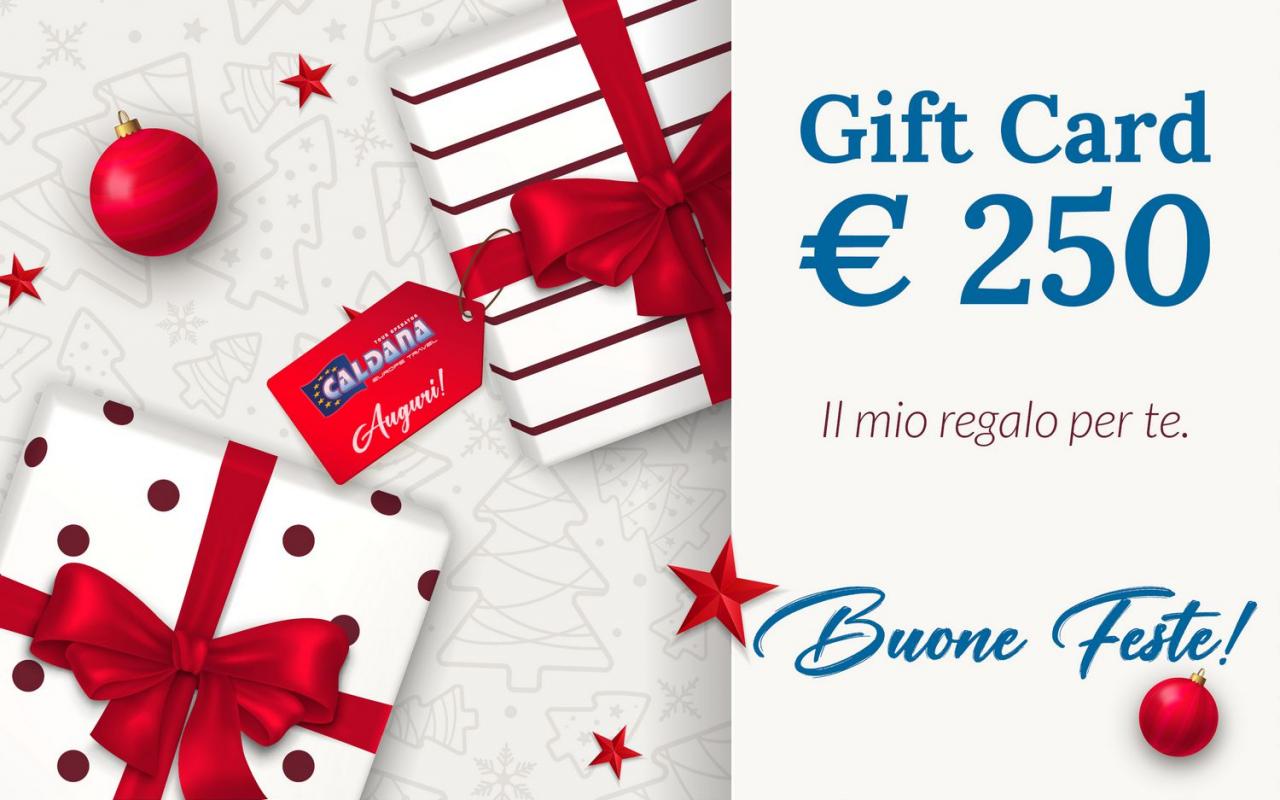 Card del valore di 250€